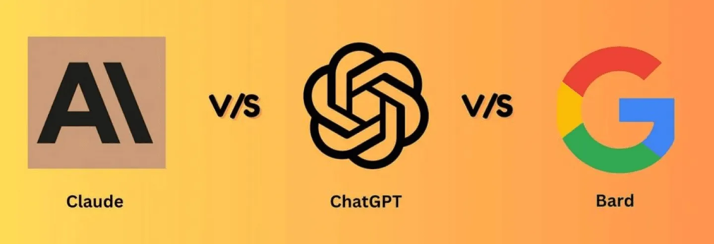 ChatGPT vs Google Bard logo