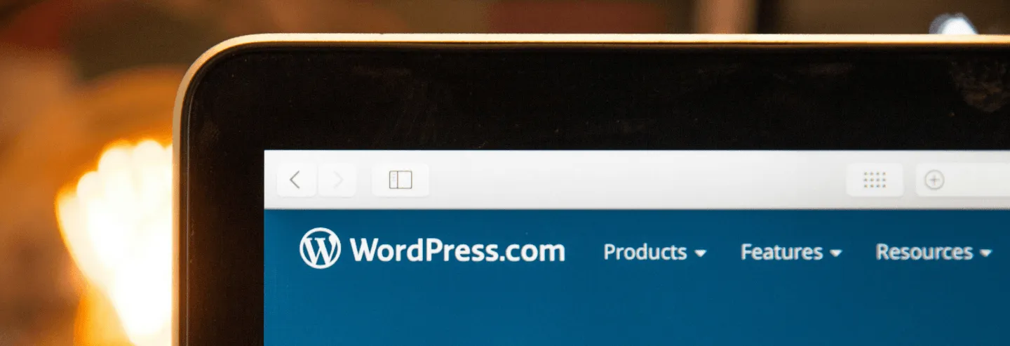 wordpress screen