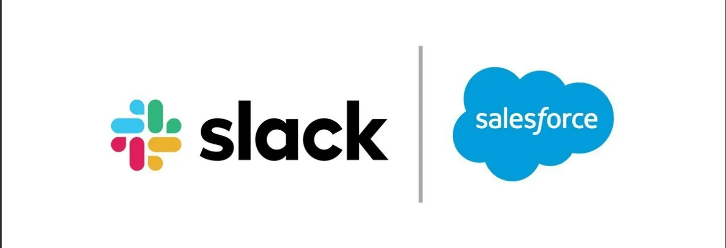 slack y salesforce logo